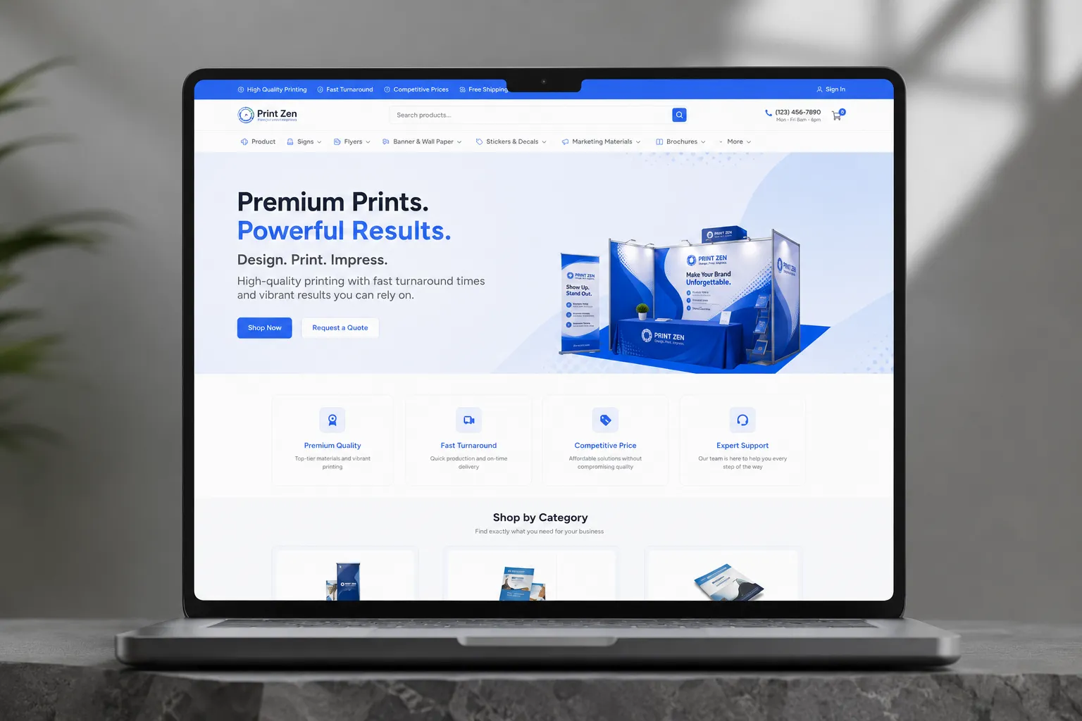 PrintZen project preview